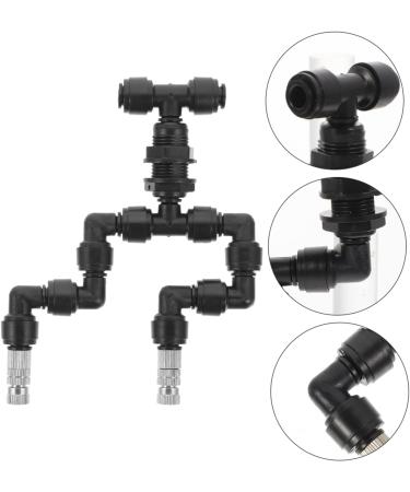 BCOATH 5pcs Reptile Tank Spray Head Reptiles Reptile Moss Moss for Plants Landscape Spray Nozzle Garden Spray Nozzle Reptile Supplies Garden Sprinkler Universal Sprinkler Nozzle Pet Tank 13.5X14X2CMx5pcs Blackx5pcs - Buy Online on SooperMarket.com