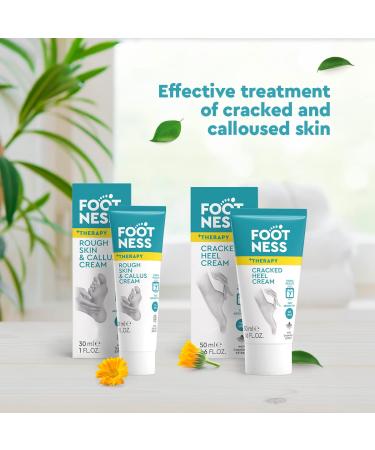 FOOTNESS Soft Deo Foot Cream - 3 in 1 Moisturizer for Silky Soft Deodorized Feet - 75 ml - Buy Online on SooperMarket.com