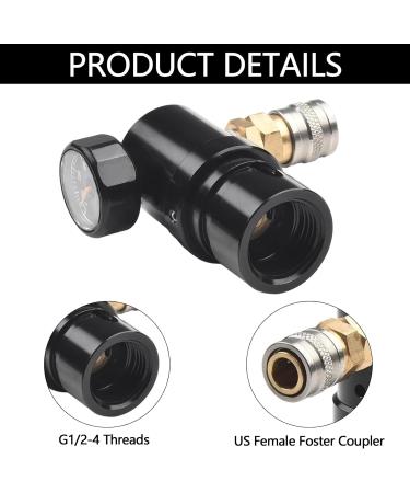 Paintball PCP Air Compressor & HPA Micro Regulator | 2000PSI Manometer Remote Coil Hose Air Tank Controller - Buy Online on SooperMarket.com