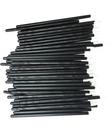 NOLITOY 100pcs Wand Applicator Eyeliner Makeup Brushes Eye Shadow Brush Disposable 15cmX10cm Black - Buy Online on SooperMarket.com