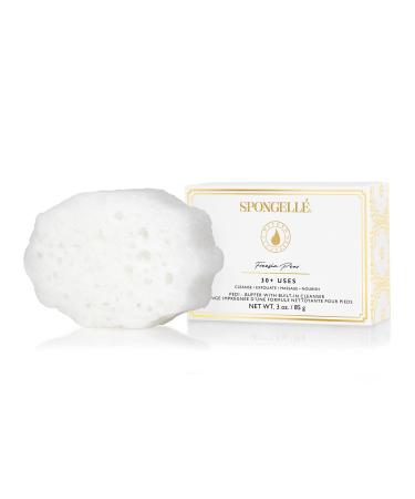 Spongell Pedi-Buffer - Cleanse Exfoliate & Polish Feet - Freesia Pear