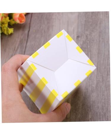 CIYODO 48pcs Party Candy Cartons Popcorn Boxes for Party Popcorn Gifts Popcorn Bucket Men Gift Popcorn Cups Candy Buffet Bags Candy Bar Bag Mens Gifts Man Party Bag Disposable medium Yellow - Buy Online on SooperMarket.com
