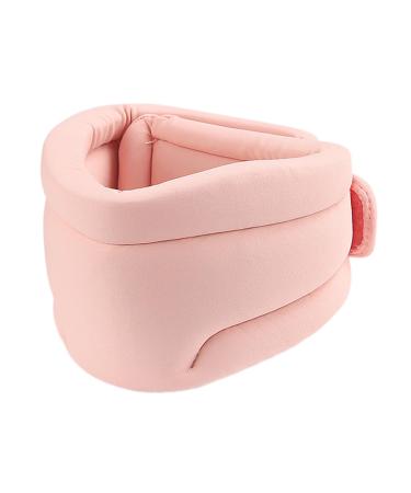 Magidal neck support fragrance with foam cushion ergonomic cervical codicorrect neck crause for sleeping in the work plane pink