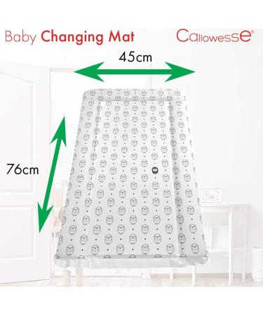 Callowesse Baby Changing Mat 79x47cm | Waterproof & Portable | Black Sheep Design - Buy Online on SooperMarket.com