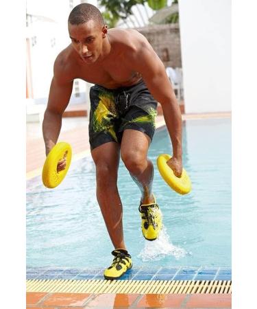 Buy BECO AquaDisc SZ Aqua Training Discs - Yellow Aqua Dumbbells for Effective Water Workouts | International Shipping Available - Buy Online on SooperMarket.com