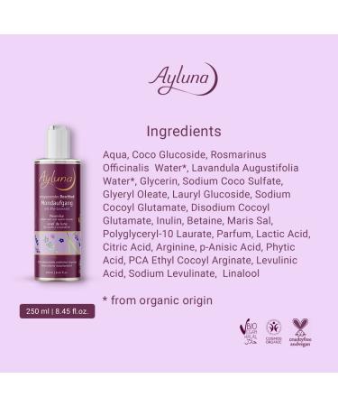 Moonrise Relaxing Shower Gel with Organic Lavender - 250ml | Soothing Natural Skincare for All Skin Types | International Shipping Available - Buy Online on SooperMarket.com