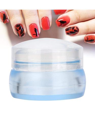 Stamper Seal Silicone Head Transfer Tool for Nail Art - Transparent Cap Stamping Tool for Perfect Manicures | Shop Internationally - Buy Online on SooperMarket.com