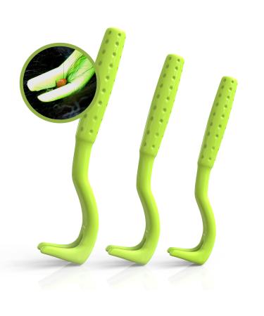 Purrcave 3 sizes tick hook set |Tick remover for dogs cats & horse |Teck lever without risk of crush |Alternative ticks medium tweezers pliers