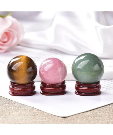 1PC Natural Rose Quartz Citrine Ball 30mm Stone Raw Crystals Gemstone Decoration Home Decor Raw Reiki DIY Gifts Great Choice for Home Decoration kaixun (Color : Tigers Eye) - Buy Online on SooperMarket.com