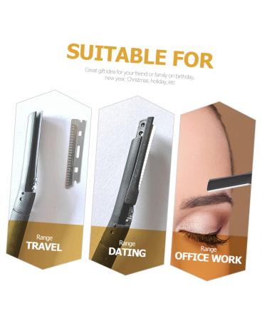 Buy Women's Eyebrow & Facial Hair Razor Set - Precision Shaver Tools for Smooth Skin | International Shipping - Buy Online on SooperMarket.com