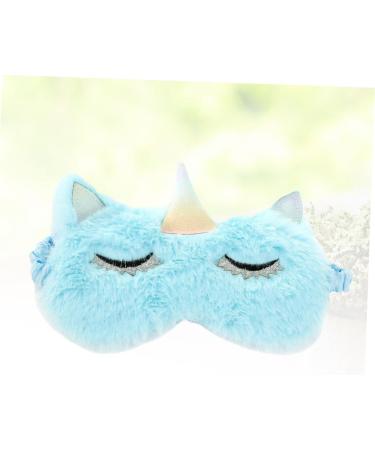 NOLITOY Night Blindfold Sleep Mask | Comfortable Eye Cover for Better Sleep | Blue | International Shipping Available - Buy Online on SooperMarket.com