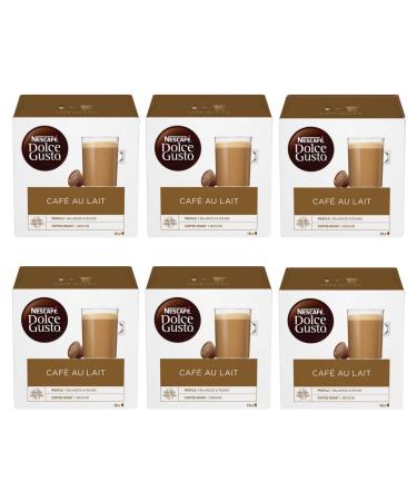 Nescafe Dolce Gusto Cafe Au Lait Coffee Pods 96 Capsules