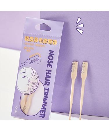24Pcs Bloame Nose Hair Trimmer Bloame 2-in-1 Nose Hair Trimmer with Ear Picker 360 Rotating Nostril Hair Removal Tool Manual Nose Hair Trimmer for Women Men (16PC) - Buy Online on SooperMarket.com