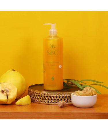SBC Skincare Manuka Honey & Quince Body Wash - 300ml | Nourishing Shower Cream For All The Family | Body Wash For Dry And Irritated Skin | SLS And Soap Free - Buy Online on SooperMarket.com