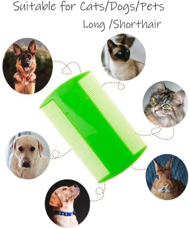 Cat Dog Flea Comb Tsathoggua 9 Pieces Flea Comb For Dogs Cats Flea Stain Remover Comb Flea & Tick Combs for Cats Dogs Flea Comb Set Remove Float Hair Tear Marks Lice - Buy Online on SooperMarket.com