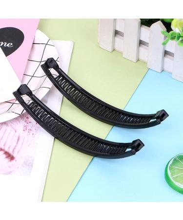 Vintage Banana Hair Clips Set for Thick Curly Hair - Fishtail Combs for Women and Girls (Style I) - Buy Online on SooperMarket.com