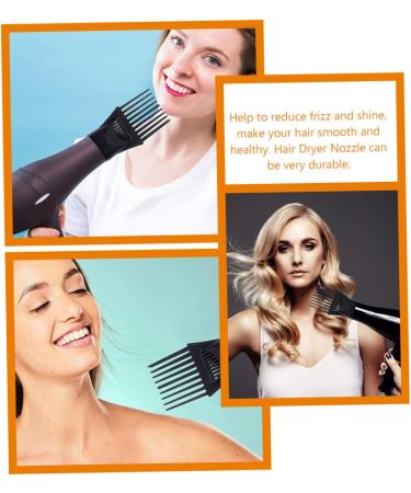 Didiseaon 5pcs Hair Dryer Comb Hair Styling Nozzle Wide-tooth Comb Attachment Blower Dryer Comb Attachment Hairdressing Tool Hair Diffuser Blower Comb Dry Clothes Wide Tooth Comb Plastic - Buy Online on SooperMarket.com