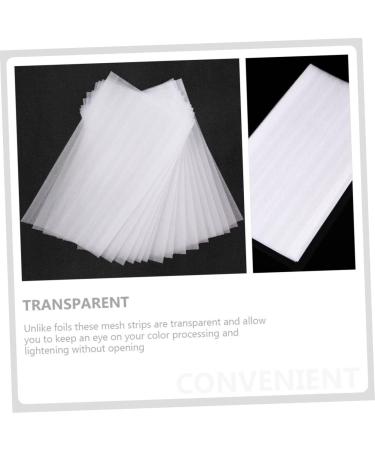 Angoily 200 Sheets Pearl Cotton Highlighter Hair Bleach Hair Dye Coloring Board Hair Coloring Film Hairdressing Tool Hair Tinting Strips Hair Coloring Supply Shims Hair Dye Mask Major Foam 41.2x14.8cmx4pcs Whitex4pcs - Buy Online on SooperMarket.com