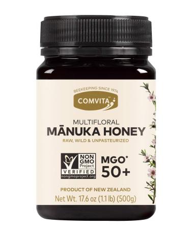 Comvita Raw Multifloral Manuka Honey MGO 50+ 17.6 oz (500 g)