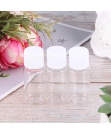 Buy Kallory 25 Mini Sample Bottles 10ml - Refillable Transparent Cosmetic Containers for Shampoo & Lotion - Ideal for Travel & Samples - Buy Online on SooperMarket.com