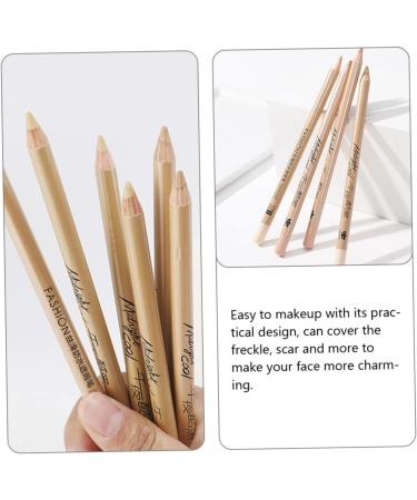 BELLIFFY 4pcs Concealer Pen Make up Concealer for Face Pot Concealer Eye Concealer Wooden White 1 g (Pack of 1) White - Buy Online on SooperMarket.com