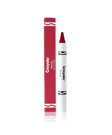 Crayola Beauty Lip & Cheek Crayon - 2 in 1 Use as Lipstick or Blush for Silky Smooth Lips & Cheeks Strawberry 0.07 Ounce Cranberry 0.07 Ounce (Pack of 1)
