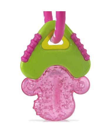 Nuby Ice Gel Teether Keys - 2 Pink Count | Soothing Teething Relief - Buy Online on SooperMarket.com