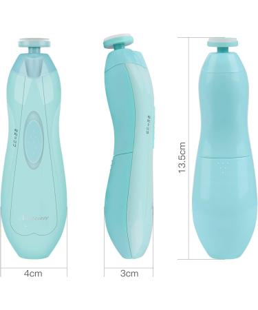 Baby Nail File Clipper Trimmer with Light - Electric & Professional Safe Baby Manicure Set in Green - Buy Online on SooperMarket.com