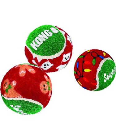 Kong Christmas/ Holiday Festive Balls 4 Pack - Buy Online on SooperMarket.com