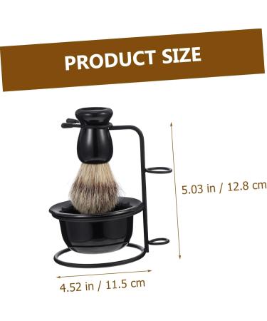 Buy 1 Set Beard Shaving Accessories - Durable Brush & Bowl for Men | Premium Shave Kit for Smooth Grooming - Buy Online on SooperMarket.com