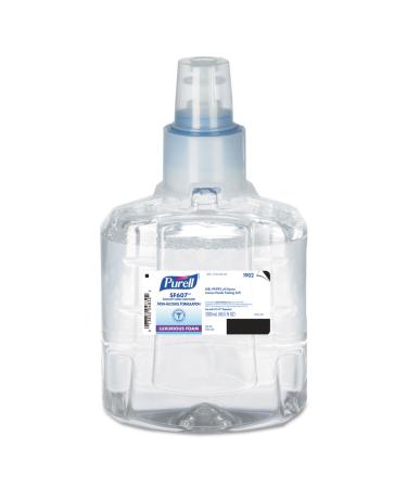 PURELL 190202 SF607 Instant Hand Sanitizer Foam 1200 mL Refill Fragrance Free 2/Carton