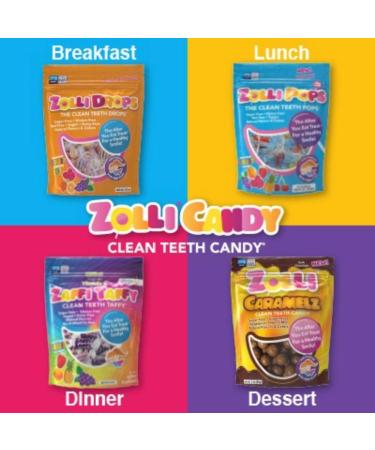 Zollipops Zolli Drops - Clean Teeth Drops in Fruit Flavors | 15+ Drops | 1.6 oz - Buy Online on SooperMarket.com