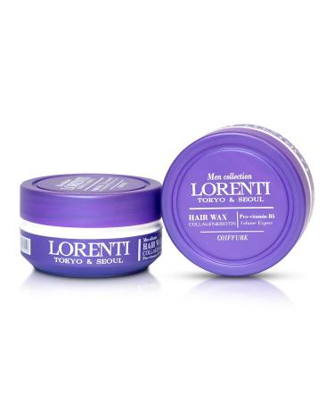 Lorenti Men Hair Styling Wax | Pro- Vitamin B5 | Collagen & Biotin | Volume Expert | 150ml (5.07oz)