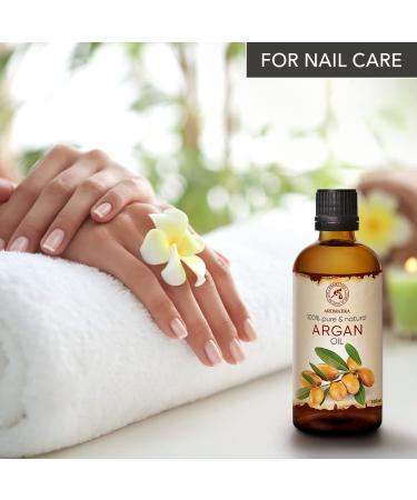 Pure Cold-Pressed Argan Oil 100ml - Argania Spinosa for Skin Hair & Nails - Natural Facial Care & Body Care - Buy Online on SooperMarket.com