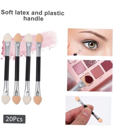 Angoily 60 Pcs Latex Eye Shadow Stick Double Sided Cosmetic H3210 7.5cmx3pcs Assorted Colorx3pcs - Buy Online on SooperMarket.com