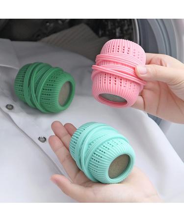 MULAIDI TPE Laundry Ball Multifunction Cleaning Remover Supplies For Bedroom Sofa Blanket Throw Blanket Cleaning Laundry Ball For Washing Machine Pink - Buy Online on SooperMarket.com