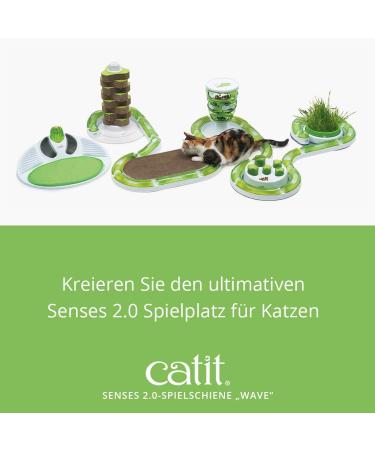Buy Catit Play Track Wave Circuit - Interactive Cat Toy for Engaging Playtime | Fast International Shipping - Buy Online on SooperMarket.com
