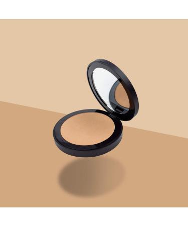 WUNDERBROW GO BEYOND Foundation Pressed Powder - Natural Cream Finish (Light Medium) - Buy Online on SooperMarket.com