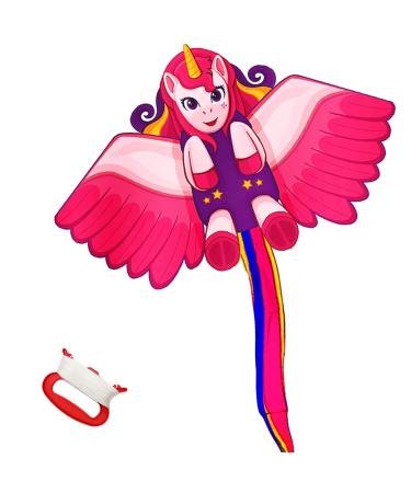 Kite, Kites for Kids Adults Easy to Fly, Best Kite for Girls Boys Beach Park Outdoor Activites Games Unicorn Kite