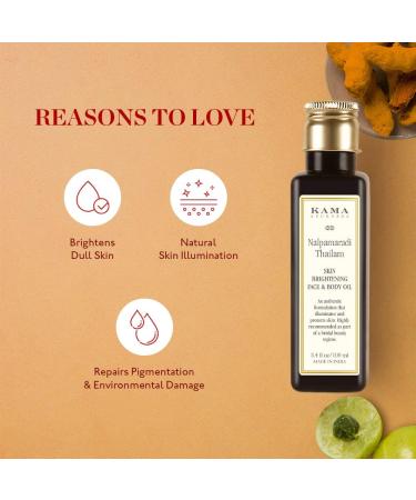 Kama Ayurveda Nalpamaradi Skin Brightening Treatment 100ml - Buy Online on SooperMarket.com