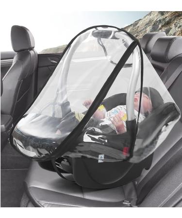 Cysocool Universal Baby Car Seat Rain Cover - Waterproof Weather Shield with Zipper Access for Maxi-Cosi Car Seats - Buy Online on SooperMarket.com