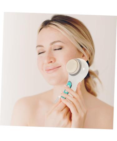Mikinona 1 Set Facial Cleansing Brush Makeup Remover Brush Cleaning Brush Electric Face Washing Brush Electric Cleaner Brush Pore Cleaner Electric Face Cleaner Pores Abs Washbasin - Buy Online on SooperMarket.com