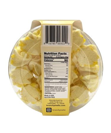 Krunchy Melts Lemon Crush Meringue Cookies - Gluten Free, Nut Free, Fat Free - 90 Calories - 4 Oz - Buy Online on SooperMarket.com