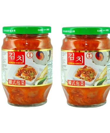 HWA Nan Korea Kimchi Ready to Serve Netto: 369g Pack of 2