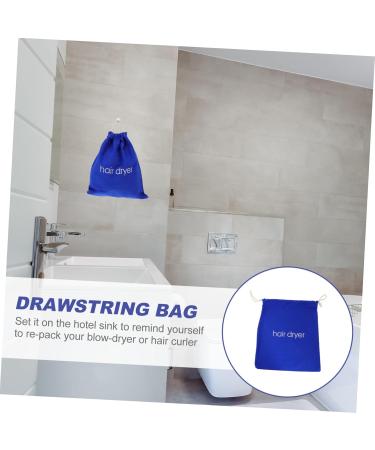 Baluue 3 Pcs Hair Dryer Storage Bag Dustproof Pouch Black Backpack Drawstring Sack Hair Dryers Canvas - Buy Online on SooperMarket.com