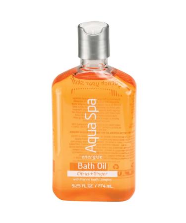 Aqua Spa Energize Bath Oil, 9.25 Fluid Ounce