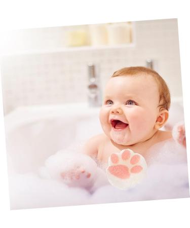 NOLITOY 4pcs Baby Facial Sponge Set | Eco-Friendly Bath & Shower Scrubber | Soft Loofah Sponges for Toddler Bath Time - Buy Online on SooperMarket.com