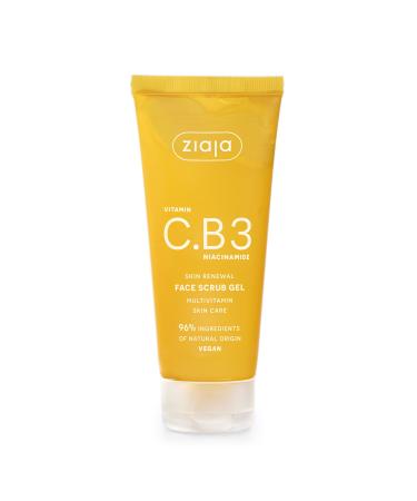 Ziaja Vitamin C.B3 NIACINAMIDE - Face Scrub Gel