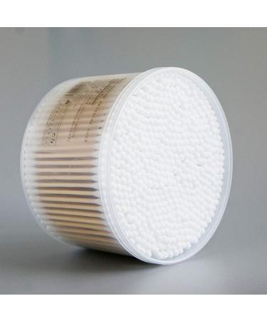 Nuobesty 500 Pcs Cotton Swabs - Double-Headed Hygienic Swabs for Ear Eyeshadow and Wound Care | International Shipping - Buy Online on SooperMarket.com