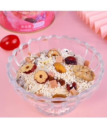 Chia Seeds Osmanthus Nuts Lotus Root Starch Soup Instant Brewed Meal Replacement Porridge Brewed Nut Lotus Root Starch Soup Nutritious and Healthy Breakfast (2 can) - Buy Online on SooperMarket.com